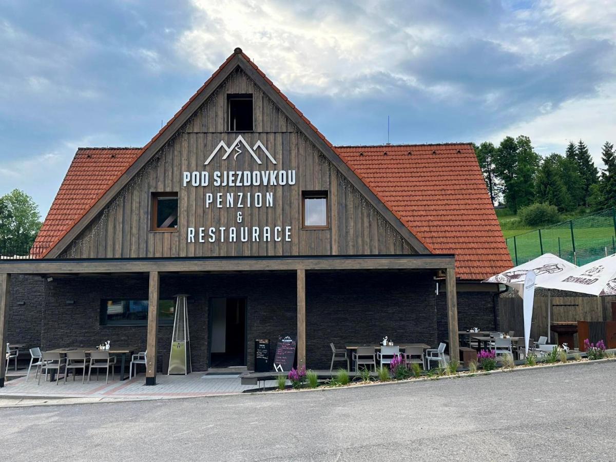 Penzion A Restaurace Pod Sjezdovkou Cenkovice Luaran gambar